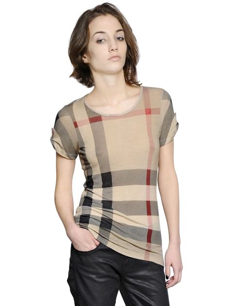 burberry t shirt women|burberry brit shirt women.